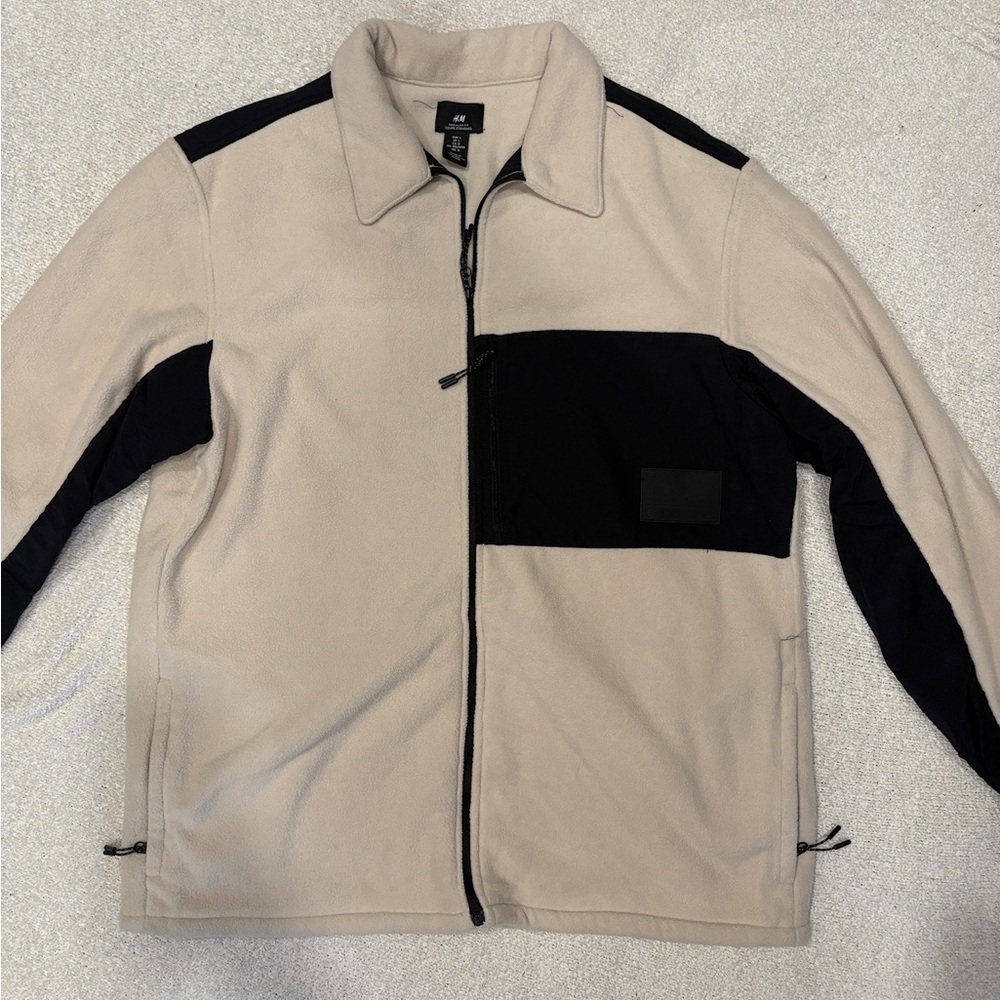 Men's Beige and Black Sweater H&M